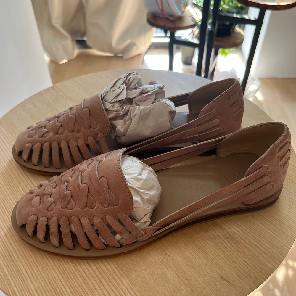 Nisolo Desert Rose Hurache Sandal